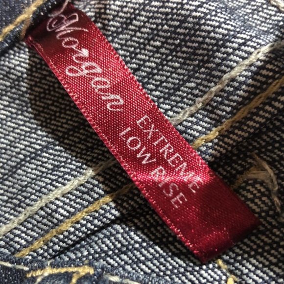 LIKE NEW BLUENOTES JEANS MORGAN BOOT 28x32 99% COTTON 🦋 - Picture 5 of 13